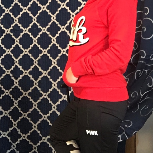 PINK hoodie and track pant - Picture 2 of 7